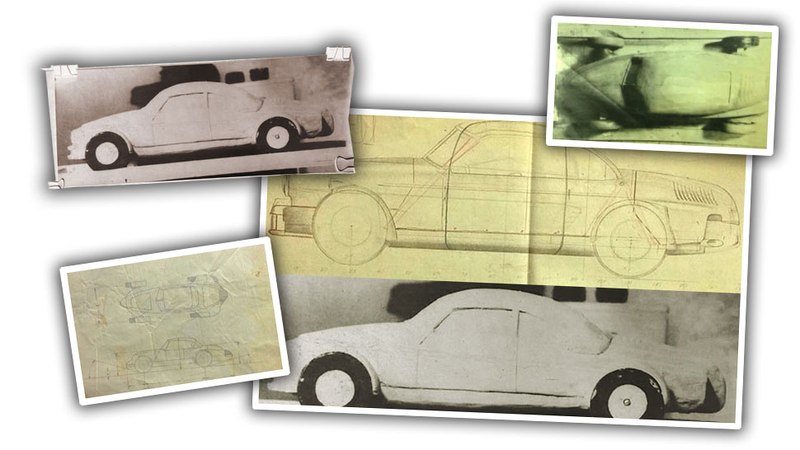 Illustration for article titled Did This Online Auction Reveal Preston Tucker's Never-Made Roadster?